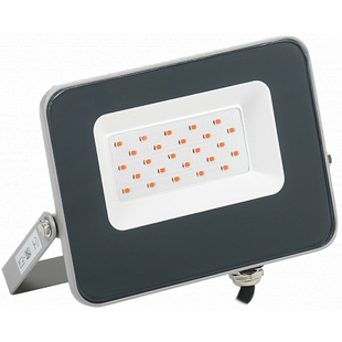 Прожектор LED СДО 07-20R (Iek LPDO7R-01-20-K03) (красный) - Садовый прожектор