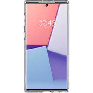 Чехол накладка для Samsung Galaxy Note 10 (Spigen Ultra Hybrid 628CS27375) (прозрачный) - Чехол для телефона