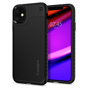 Чехол накладка для Apple iPhone 11 (Spigen Hybrid NX 076CS27074) (черный) - Чехол для телефона