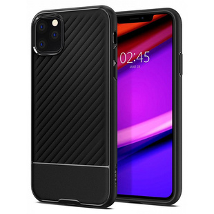 Чехол накладка для Apple iPhone 11 Pro Max (Spigen Core Armor 075CS27043) (черный) - Чехол для телефона