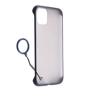 Чехол-накладка с кольцом для Apple iPhone 11 (Red Line Oslo YT000018434) (синий) - Чехол для телефона