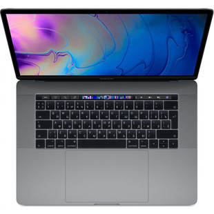  Apple MacBook Pro 15 with Retina display and Touch Bar 2019 (Intel Core i9 2300 MHz/15.4"/2880x1800/32GB/1Tb SSD/DVD нет/Radeon Pro 560X 4GB/Wi-Fi/Bluetooth/macOS) (Z0WW000SK) (серый космос) - Ноутбук