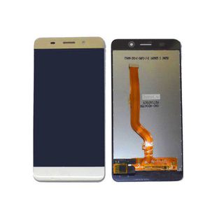 Дисплей для Highscreen Power Rage Evo с тачскрином (М7749506) (золотистый) - Дисплей, экран для мобильного телефона