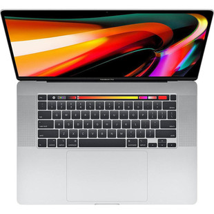  Apple MacBook Pro 16 with Retina display and Touch Bar Late 2019 (Intel Core i7 2600 MHz/16"/3072x1920/16GB/512Gb SSD/DVD нет/Radeon Pro 5500M 8Gb/Wi-Fi/Bluetooth/macOS) (Z0Y1000RQ) (серебристый) - Ноутбук