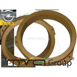 Проставки под динамики 16 см для Opel (004-02-01) - Полка, подиум, корпус