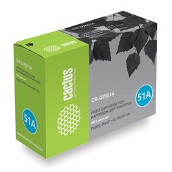 Картридж для HP LaserJet P3005, M3027, M3035 (Cactus CS-Q7551A) (черный) - Картридж для принтера, МФУ