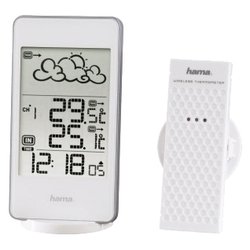 Погодная станция Hama EWS-850 (белый) - Цифровая метеостанция