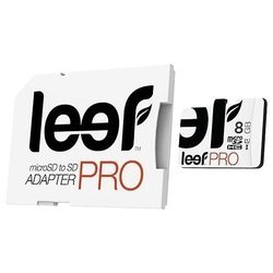Leef PRO microSDHC Class 10 UHS-I U1 8GB + SD adapter - Карта флэш-памяти