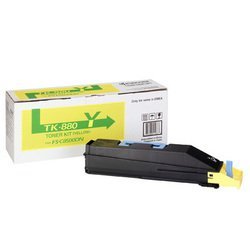 Тонер-картридж для Kyocera FS-C8500DN (TK-880) (желтый) - Картридж для принтера, МФУ