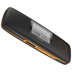 Цифровые плееры  Sidex Digma U3 4Gb (черный-оранжевый) - Mp3 плеер