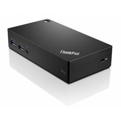 Стыковочная станция Lenovo ThinkPad USB 3.0 Pro Dock (40A70045EU) (черный) - Док-станция, порт-репликатор для ноутбука
