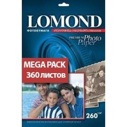Фотобумага полуглянцевая A4 (360 листов) (Lomond 1103308) (в технологической упаковке) - Бумага