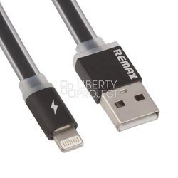 Дата-кабель Lightning - USB для Apple iPhone 5, 5C, 5S, 6, 6 plus, 6S, 6S Plus, iPad 4, Air, Air 2, Pro 9.7, Pro 12.9, PRO, mini 1, mini   2, mini 3, mini 4 (Liberti Project 0L-00027215) (черный) - Кабели