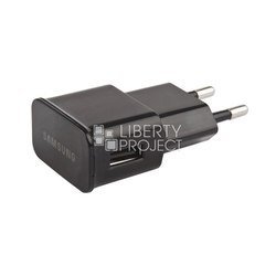Универсальное сетевое зарядное устройство, адаптер 1хUSB, 1А (Liberti Project 0L-00027941) (черное) - Сетевой адаптер 220v - USB, Прикуриватель