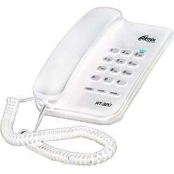 Проводные телефоны Ritmix RT-320 (белый) - Проводной телефон