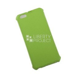 Чехол флип-кейс для Apple iPhone 6 Plus, 6S Plus (LP 0L-00002596) (кожа, зеленый) - Чехол для телефона