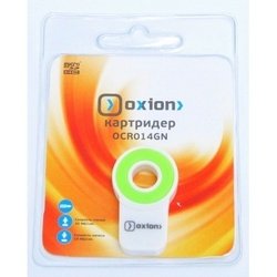   Sidex Картридер USB 2.0 для SD, SDHC, RS MMC, Micro SD, M2, MS PRO Duo, Mini sd до 64 Гб (OXION OCR014GN) (зеленый) - Картридер, Card Reader