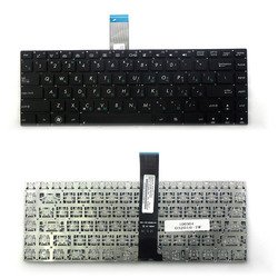 Клавиатура для ноутбука Asus N46, N46J, N46JV, N46V, N46VB, N46VJ, N46V, N46VM, N46VZ (TOP-100364) (черная) - Клавиатура для ноутбука