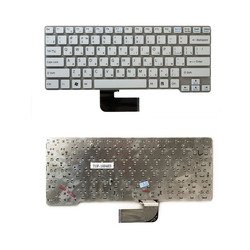 Клавиатура для ноутбука Sony Vaio VPC-CW, VPCCW, VPC-CW1E1R/BU (TOP-100483) (белая, без рамки) - Клавиатура для ноутбука