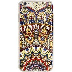 Силиконовый чехол-накладка для Apple iPhone 6, 6S (iBox Fashion YT000009203) (дизайн №52) - Чехол для телефона