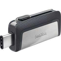 SanDisk Ultra Dual 64Gb (SDDDC2-064G-G46) (серый, узор) - USB Flash drive