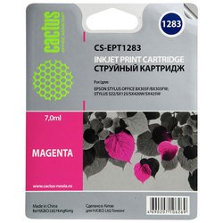 Картридж для Epson Stylus S22, BX305, SX125, 420, 425 Cactus CS-EPT1283 (пурпурный) - Картридж для принтера, МФУ