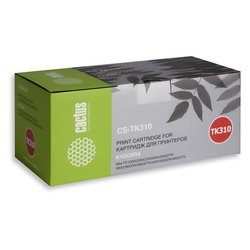 Картридж для Kyocera Mita FS 2000, 3900, 4000 (Cactus CS-TK310) (черный) - Картридж для принтера, МФУ