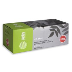 Картридж для Kyocera Mita FS 1920 (Cactus CS-TK55) (черный) - Картридж для принтера, МФУ
