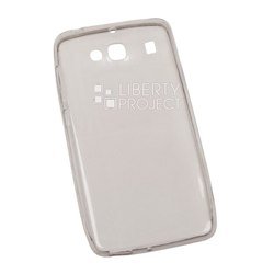 Чехол-накладка для Xiaomi Redmi 2 (Liberti Project 0L-00029468) (прозрачный, черный) - Чехол для телефона