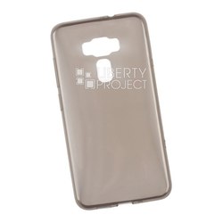 Чехол-накладка для Asus Zenfone 3 ZE552KL (Liberti Project 0L-00030034) (прозрачный, черный) - Чехол для телефона