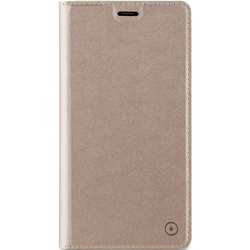 Чехол-книжка для Huawei Honor 6x (Muvit Folio Stand Case MUFLS0114) (золотистый) - Чехол для телефона