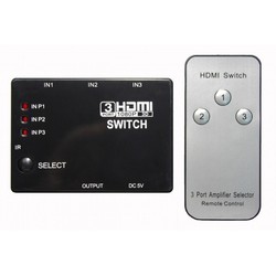 Разветвитель HDMI (Palmexx PX/SWITCH-3HDMI-RC) (3 порта) - HDMI кабель, переходник