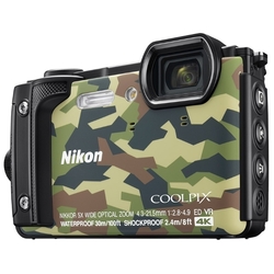 Цифровые фотоаппараты Nikon Coolpix W300 (камуфляж) - Фотоаппарат цифровой