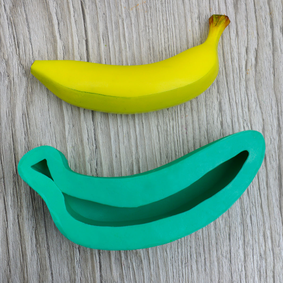 Силиконовый молд Банан 3D