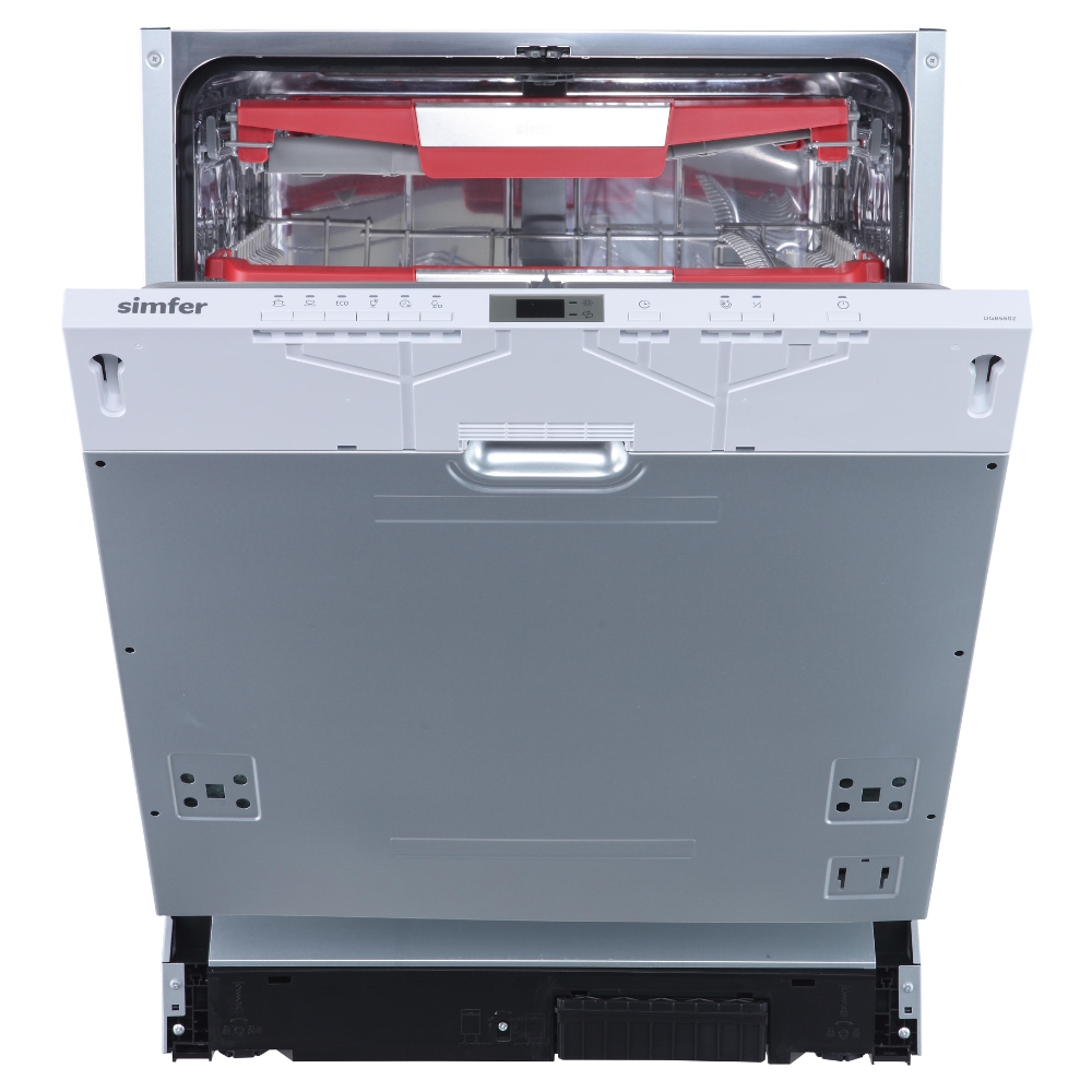 Встраиваемая посудомоечная машина Simfer DGB6602 (вместимость 14 комплектов, энергоэффективность А++, внутренняя подсветка)