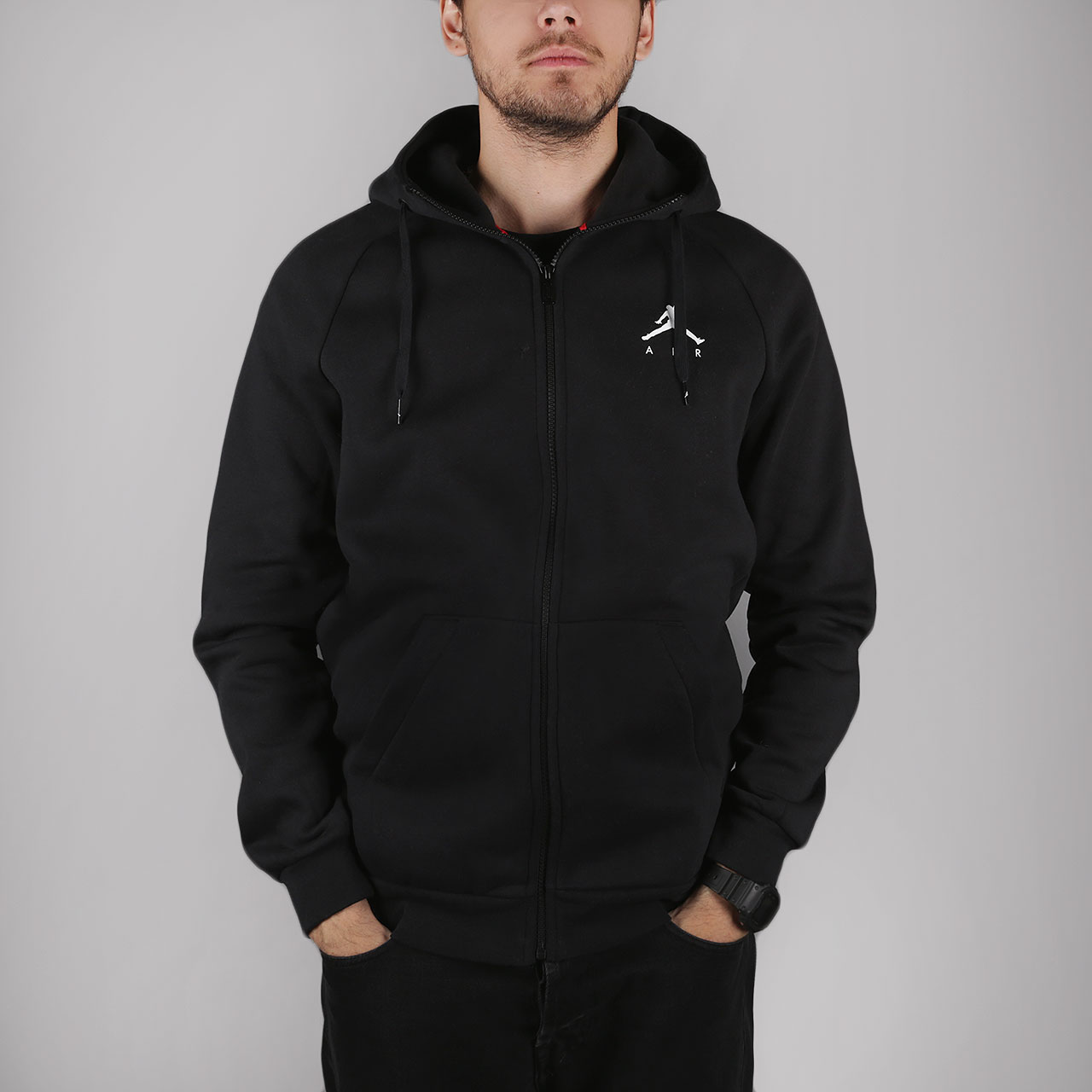 Толстовка Jordan Jumpman Air Men's Fleece Full-Zip Hoodie