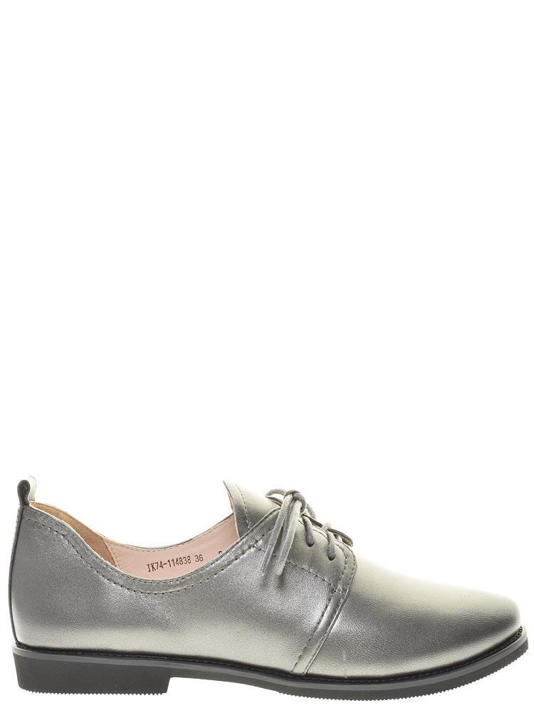 Туфли Respect женские демисезонные, размер 36, цвет серый, артикул IK74-114838