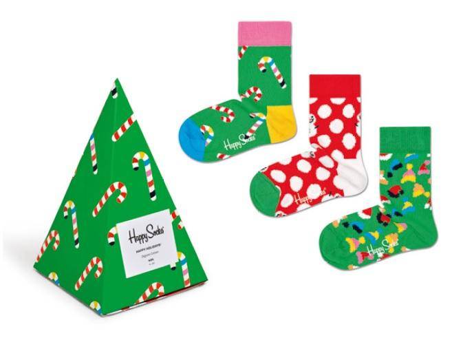  Носки Happy socks Kids Gift Box XKID08