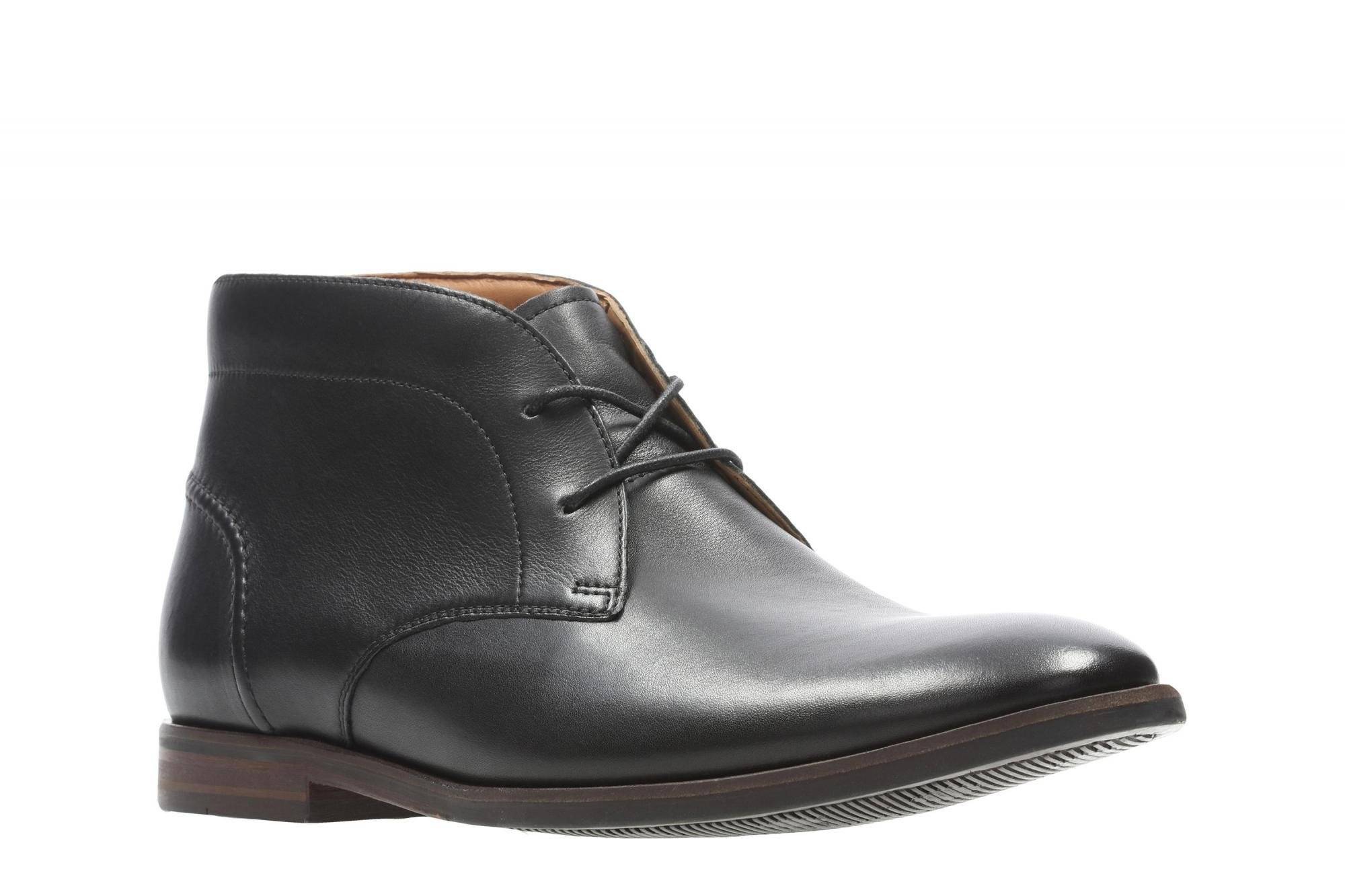 Мужские ботинки Clarks(Glide Chukka 26135430), черные