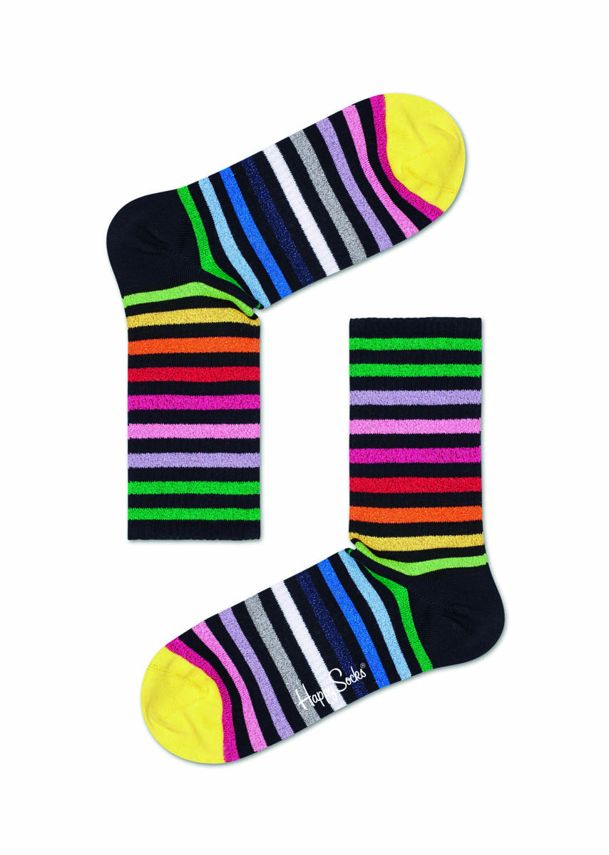  SOHO Носки Happy socks Rainbow Stripe 3/4 Crew Sock ATSTR14