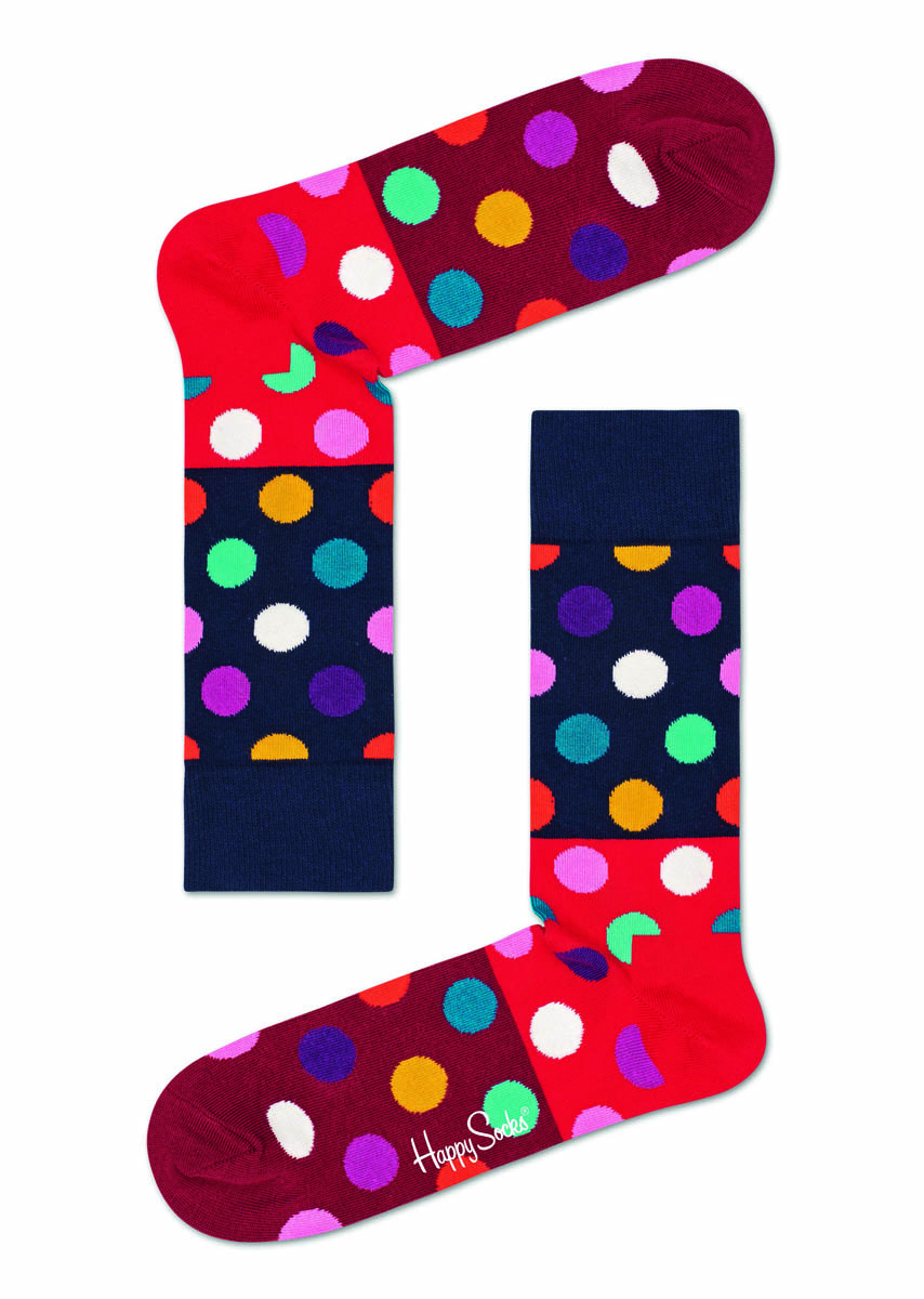   SOHO Носки Happy socks Big Dot Block Sock BDB01