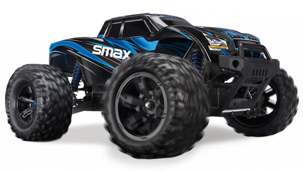 Радиоуправляемый монстр Remo Hobby Smax 4WD RTR масштаб 1:16 2.4G - RH1631 (Синий)