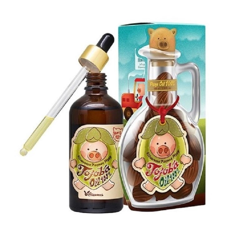 [Elizavecca] Масло для кожи Farmer Piggy Jojoba Oil 100%, 100 мл