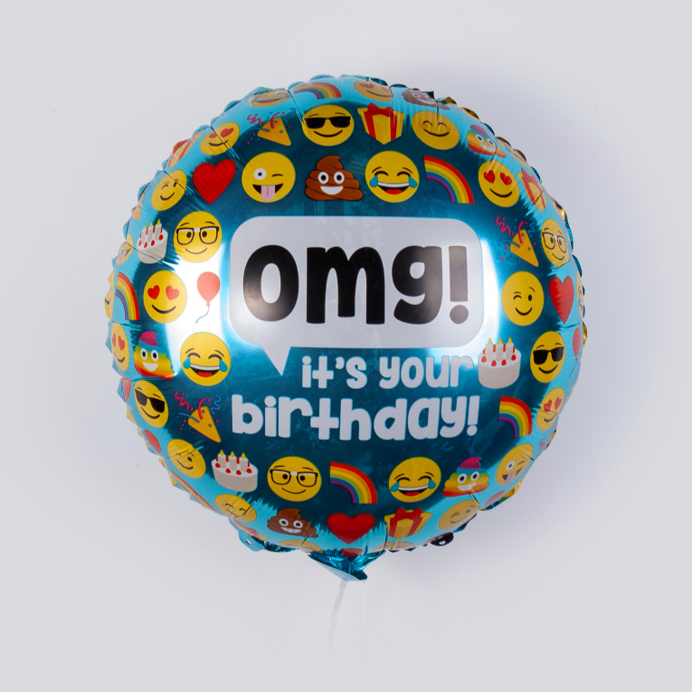 Воздушный шар omg! It's your birthday!