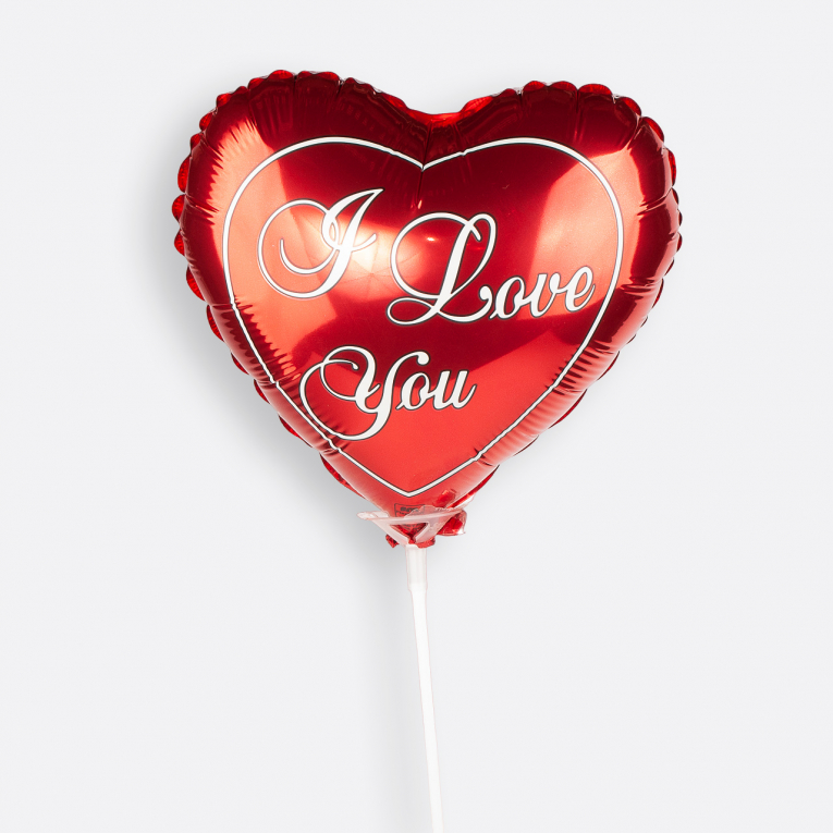 Воздушный шар «I love you» (малый)