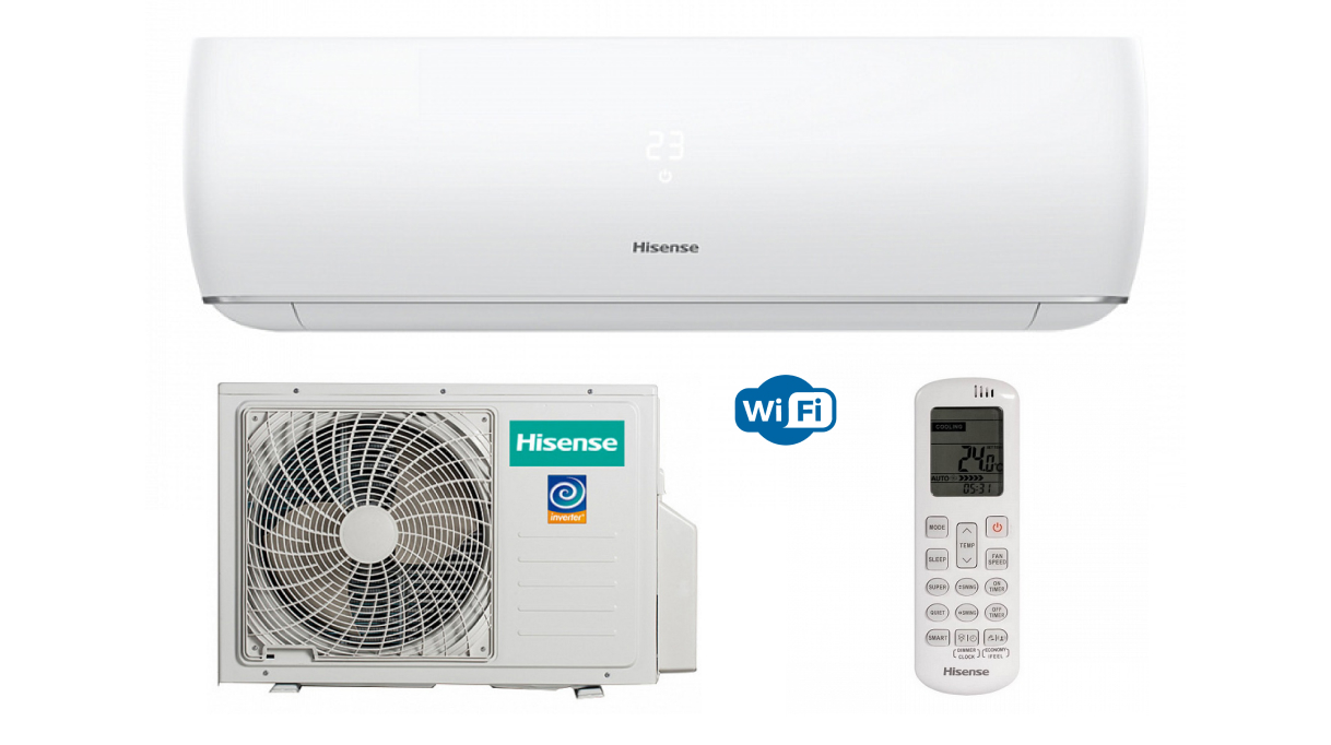 Кондиционер Hisense EXPERT PRO DC Inverter AS-18UW4SXATV07G/AS-18UW4SXATV07W Сплит-система