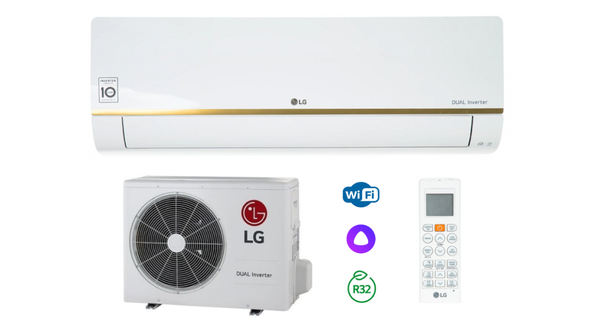 Кондиционер LG Smart Line Inverter TC07GQR.NSAR/TC07GQR.UA3R Сплит-система