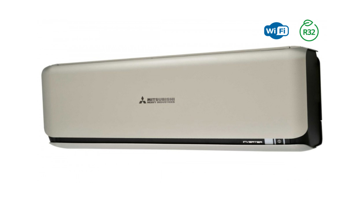 Мульти сплит-система Mitsubishi Heavy DELUXE DC Inverter SRK20ZSX-WT                     Настенный внутренний блок