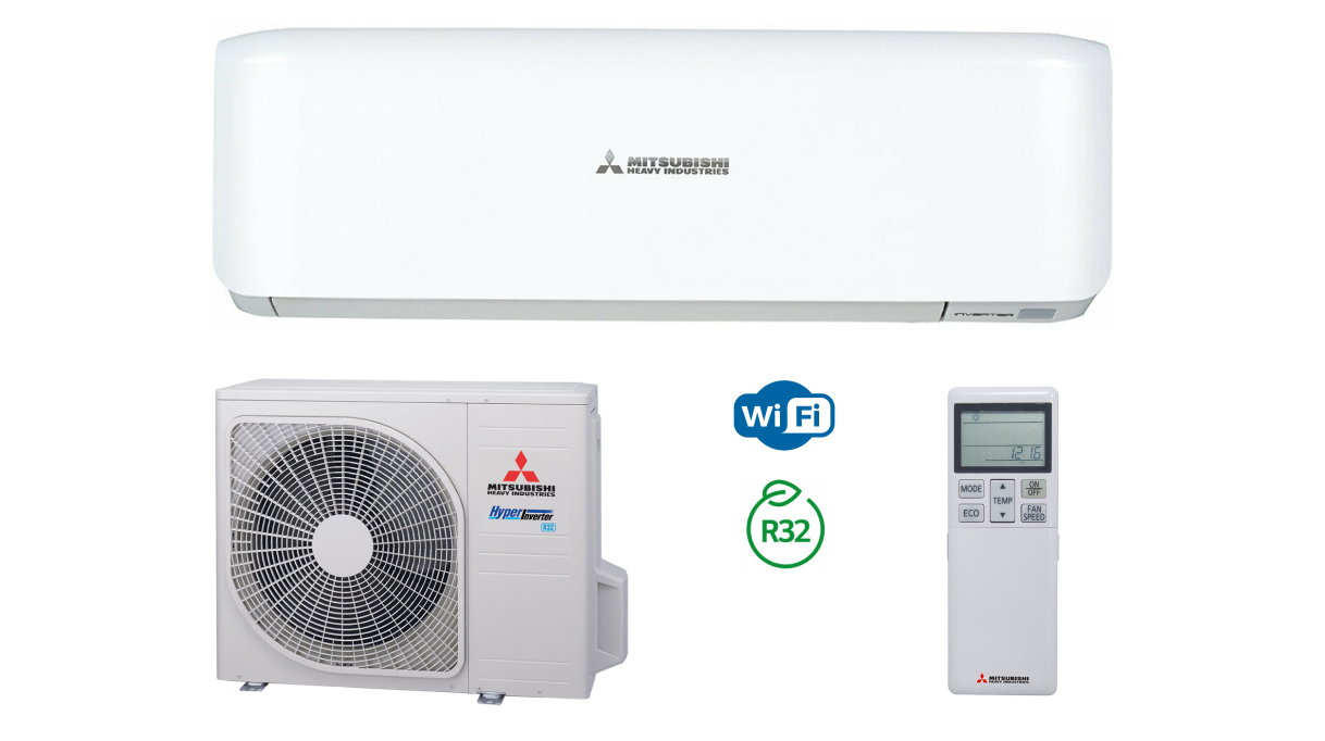 Кондиционер Mitsubishi Heavy Premium Inverter SRK25ZS-W/SRC25ZS-W Сплит-система