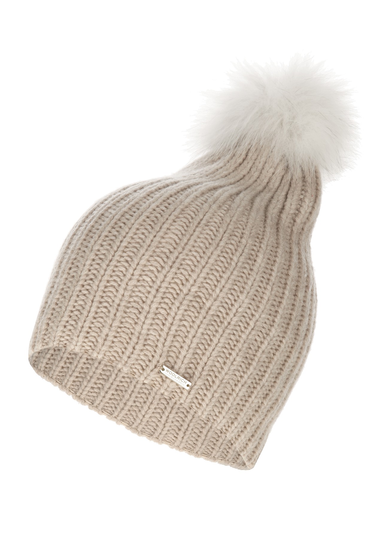   SportCourt Шапка женская Cashmere Pon Pon Hat WOOLRICH